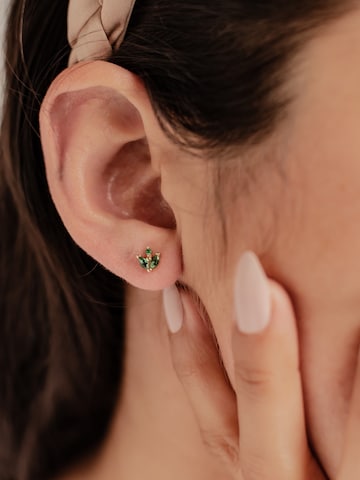 Hey Happiness - Pendientes 'Rainbow' en oro