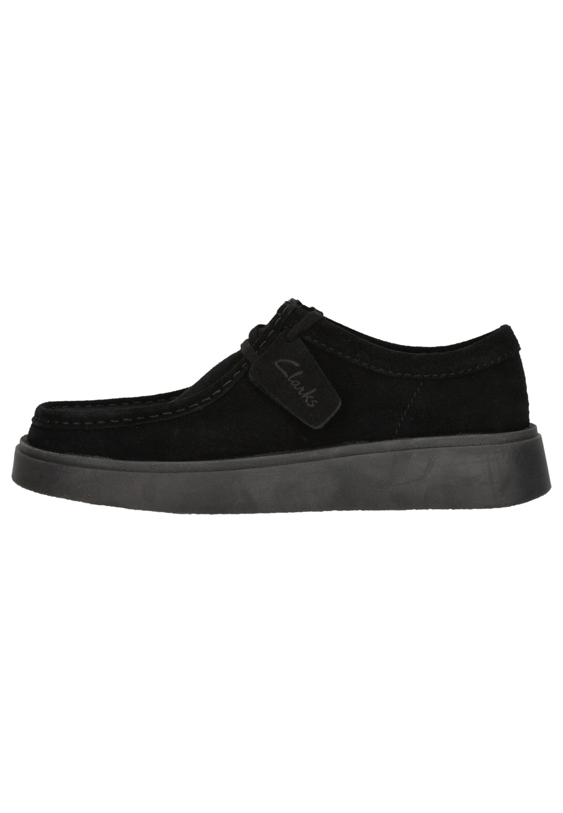 CLARKS Lace-up shoe in Black: front