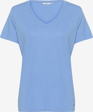 Cream Majica 'CR Naia' | modra barva: sprednja stran