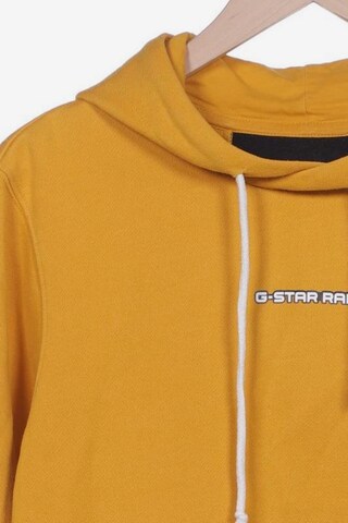 G-Star RAW Sweatshirt & Zip-Up Hoodie in S in Yellow