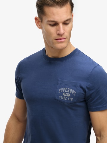 Maglietta 'VINTAGE' di Superdry & Co in blu