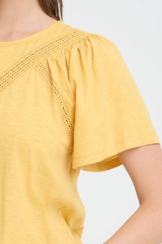 T-shirt 'PZBIANCA' Pulz en jaune