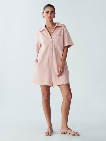 St MRLO Jumpsuit 'Sandra' i rosa: framsida