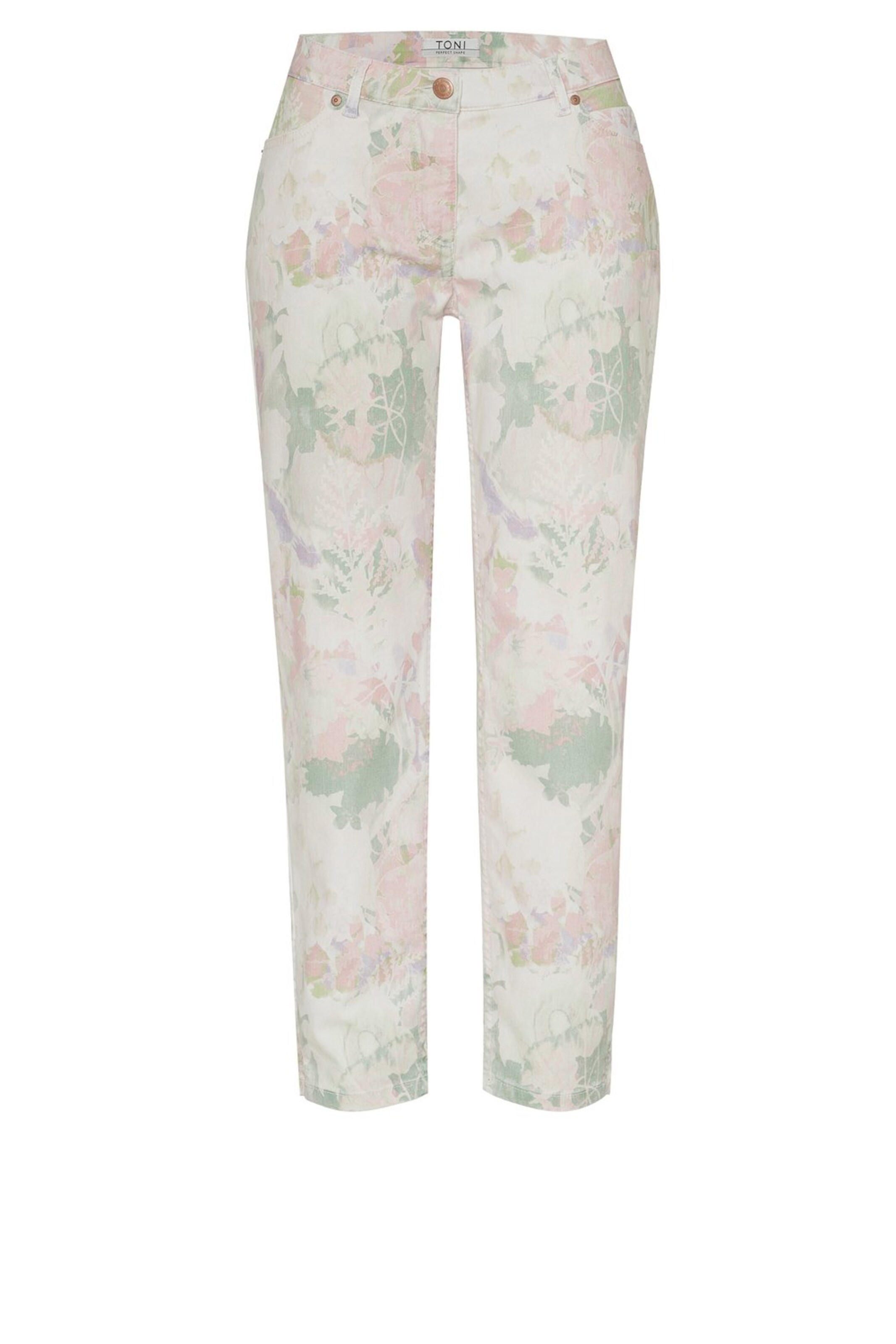 TONI Slimfit Jeans in Pink: Vorderseite