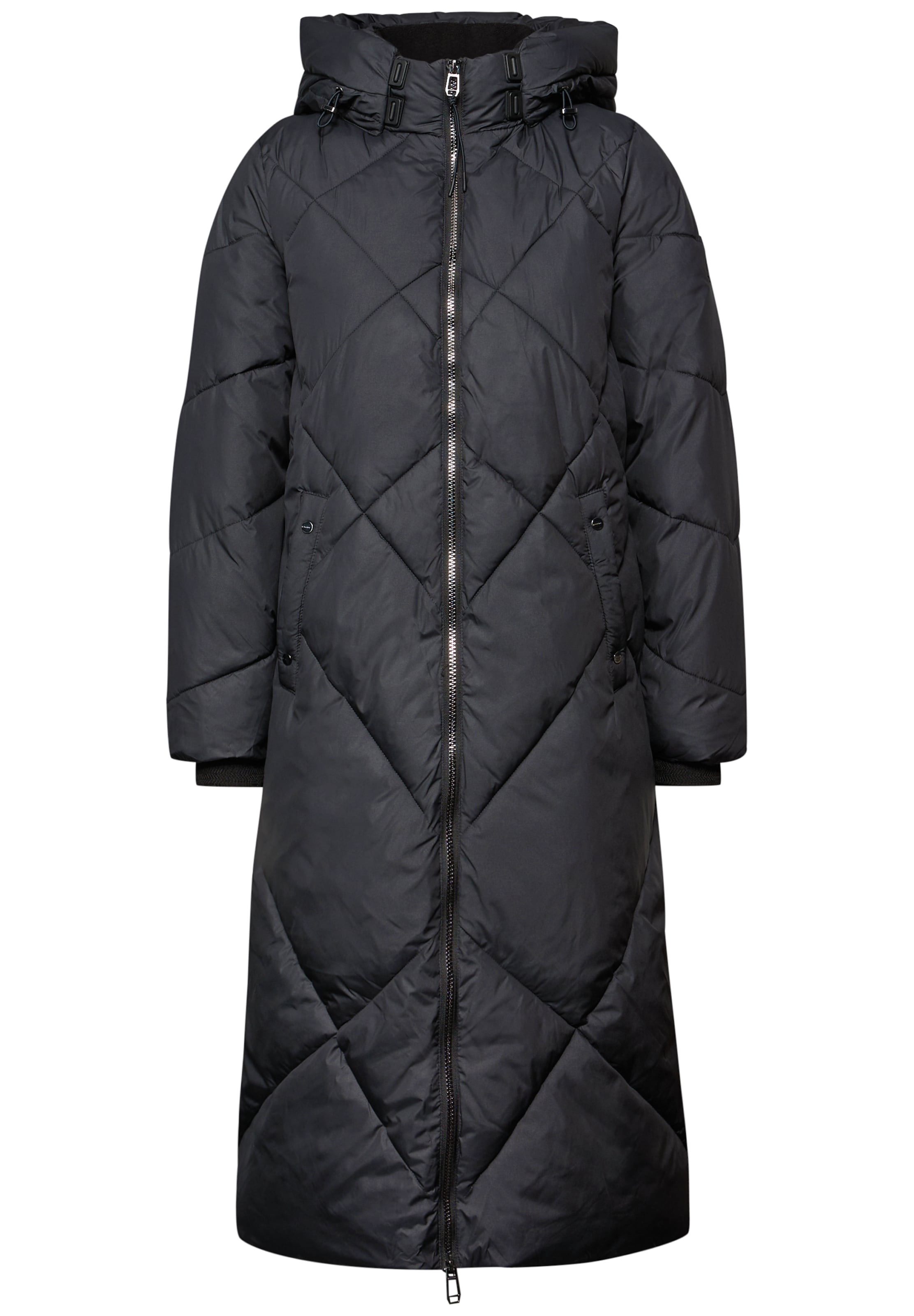 STREET ONE Winterjacke in Grau: Vorderseite