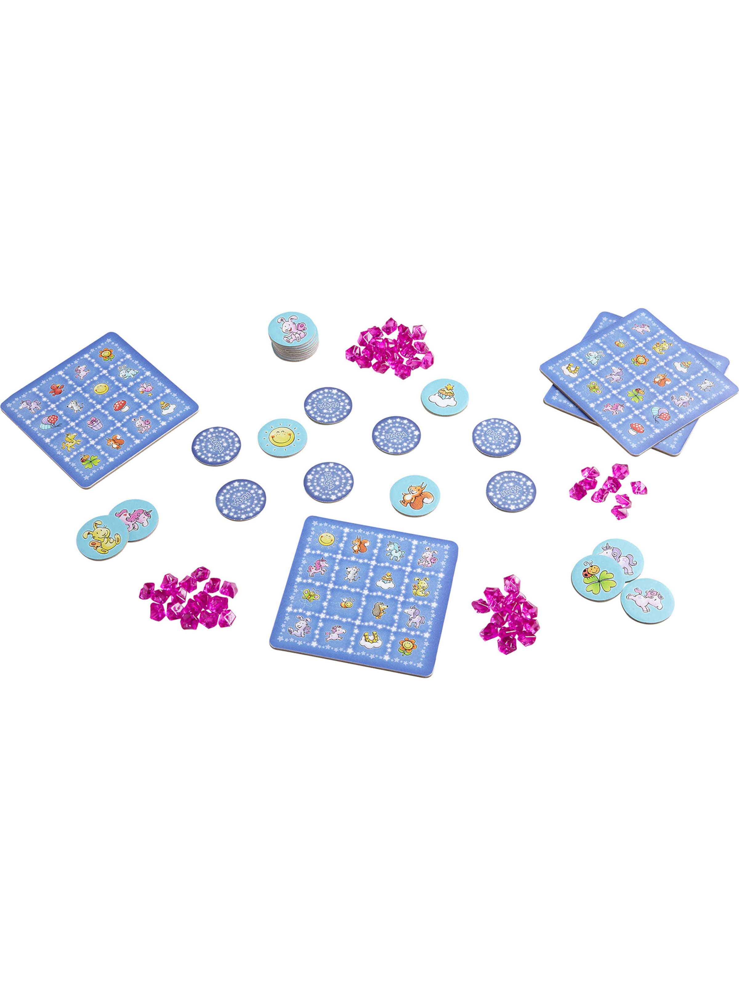 HABA Game 'Einhorn Glitzerglück - Funkel-Bingo' in Mixed colours
