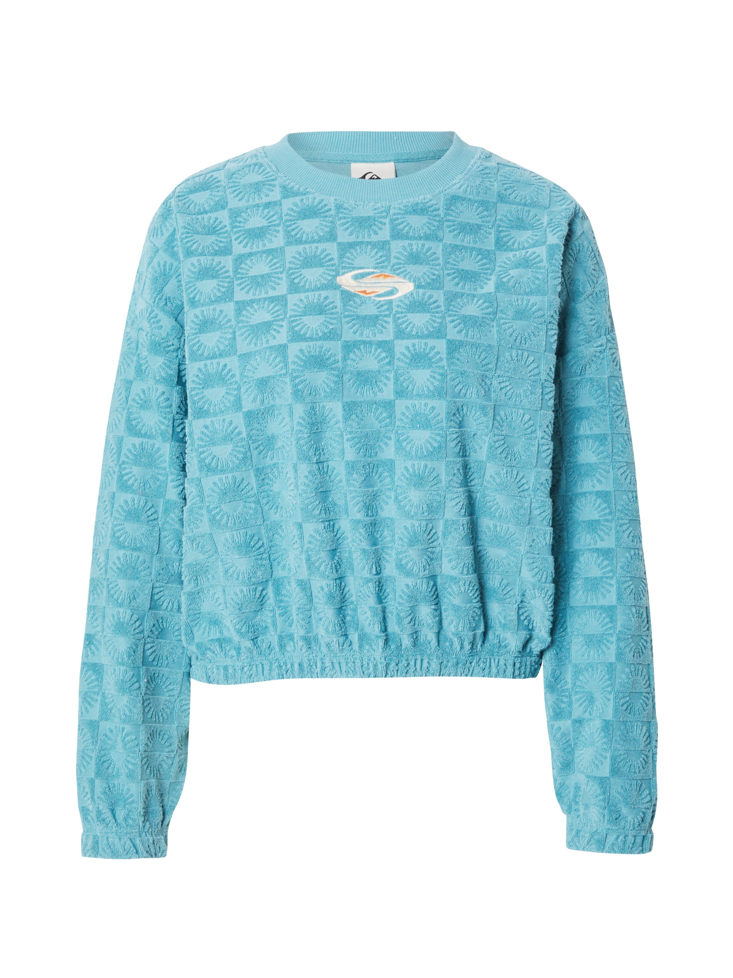 QUIKSILVER Tréning póló 'TROPIC DAY SPONGE' - kék: elől