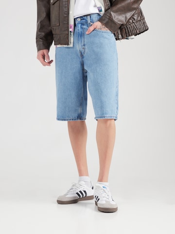 LEVI'S ® Loosefit Jeans '469' in Blauw: voorkant