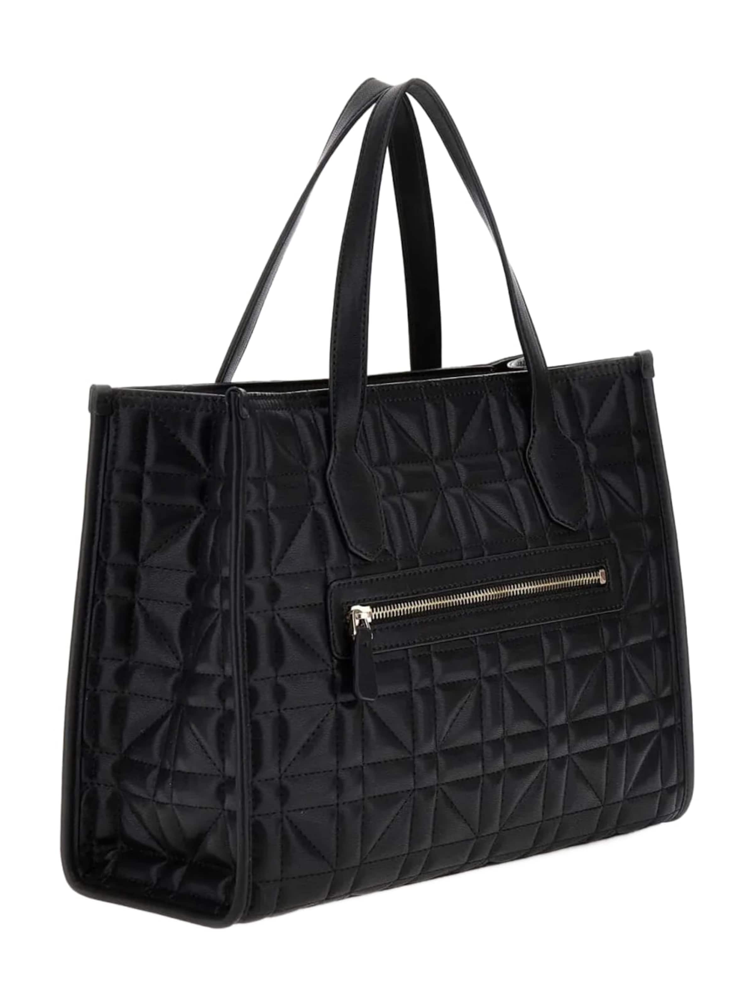 GUESS Handtas 'Adam Convertible Xbo' in Zwart