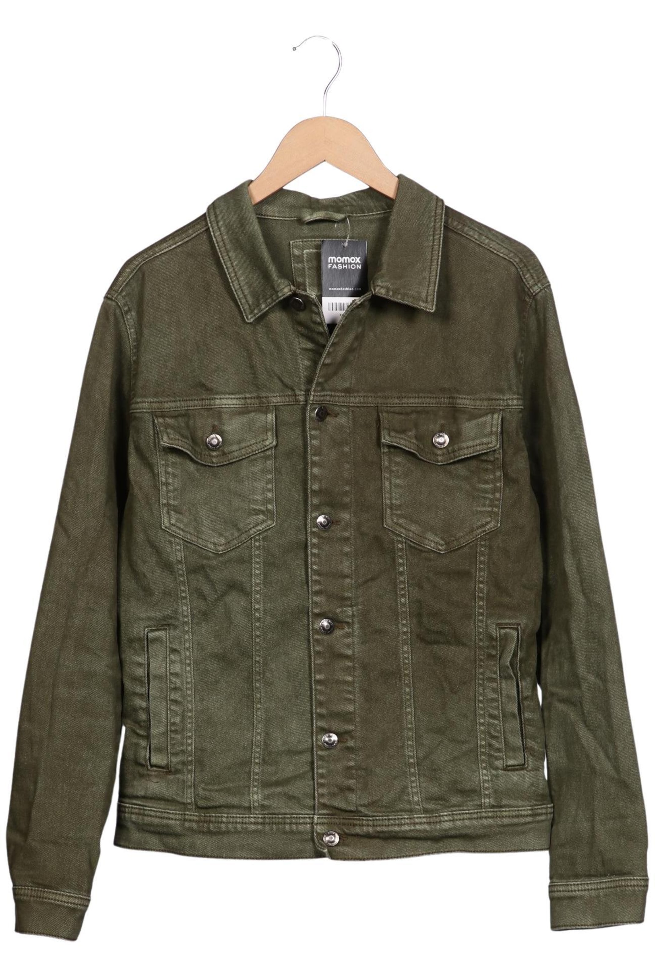 ZARA Jacket & Coat in M in Green: front