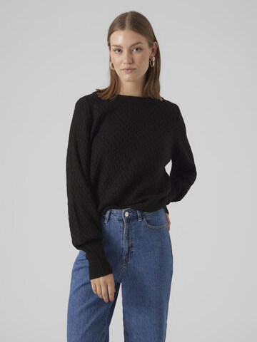VERO MODA Trui in Zwart: voorkant