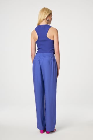 Fabienne Chapot Regular Broek in Blauw