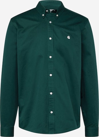 Carhartt WIP Regular fit Zakelijk overhemd 'Madison' in Groen: voorkant