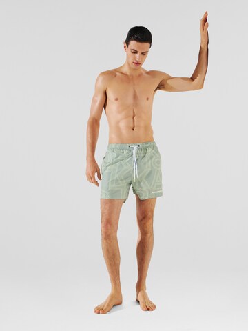 Karl Lagerfeld - Bermudas en verde