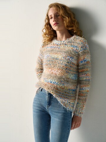 KOROSHI Sweater in Mixed colours: front