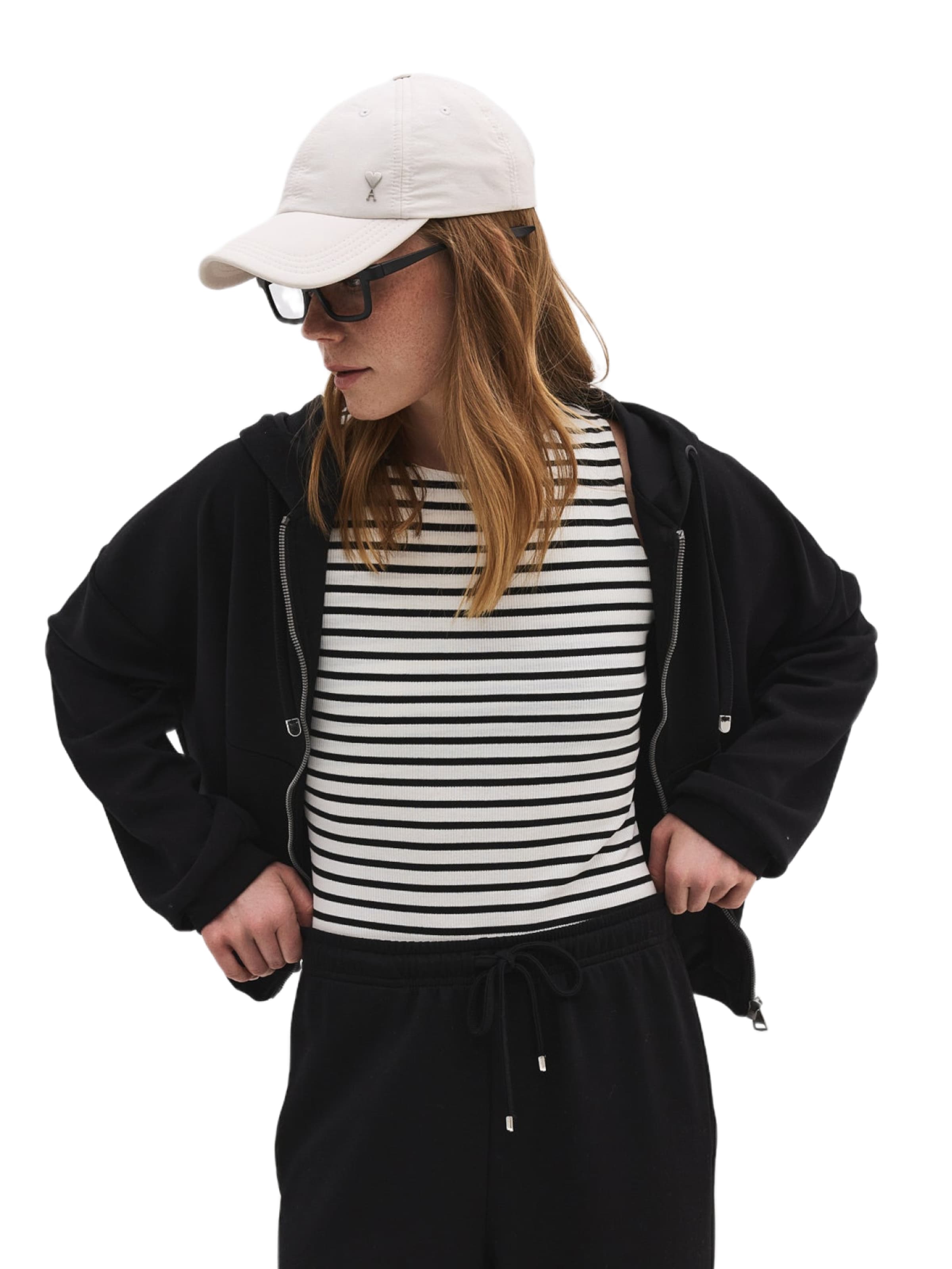 No Matter What Sweatjacke in Schwarz