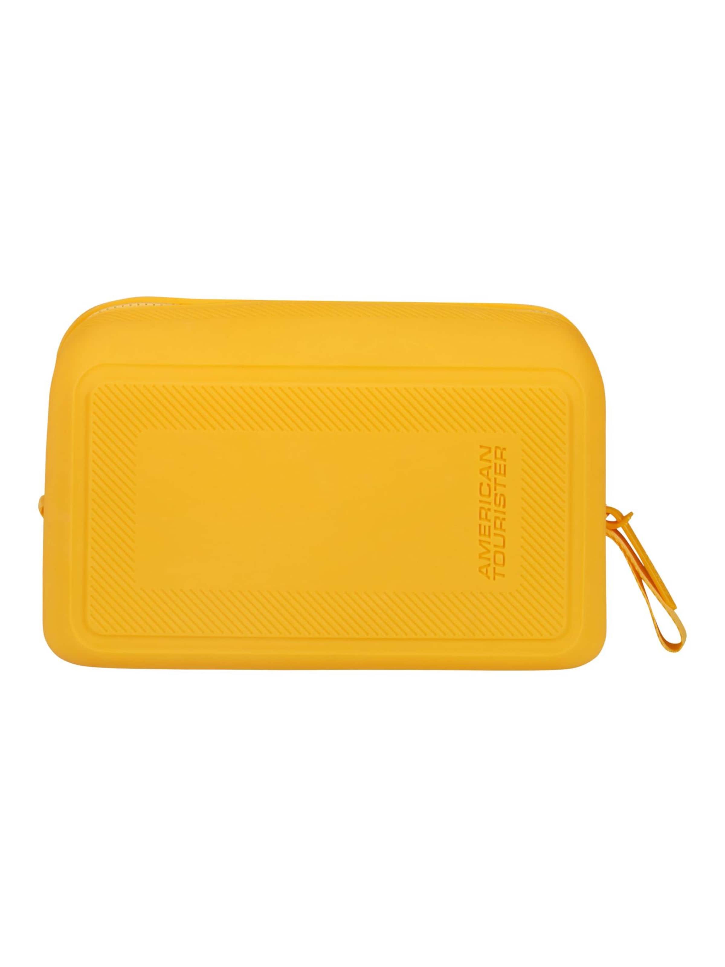 American Tourister Handbag in Yellow: front