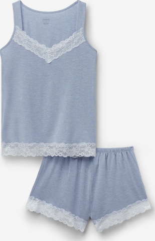 INTIMISSIMI Short Pajama Set in Blue: front