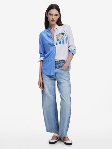 Desigual Blouse 'Perfect RIde' in Blauw