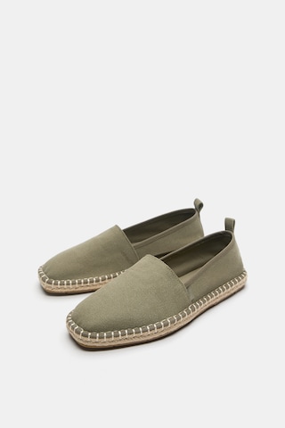 Espadrilles Pull&Bear en vert