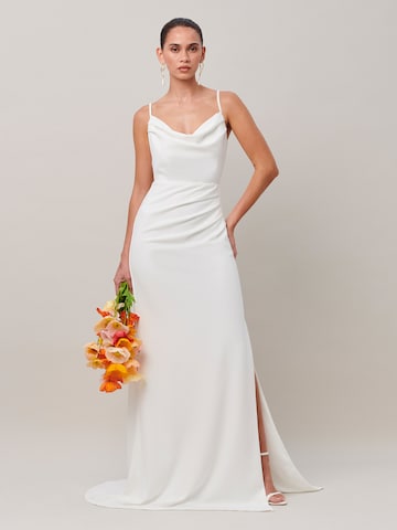 BWLDR - Vestido de noche 'Araminta' en blanco: frente