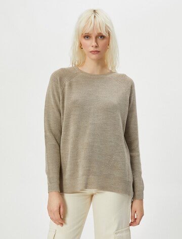 Koton Sweater in Beige: front