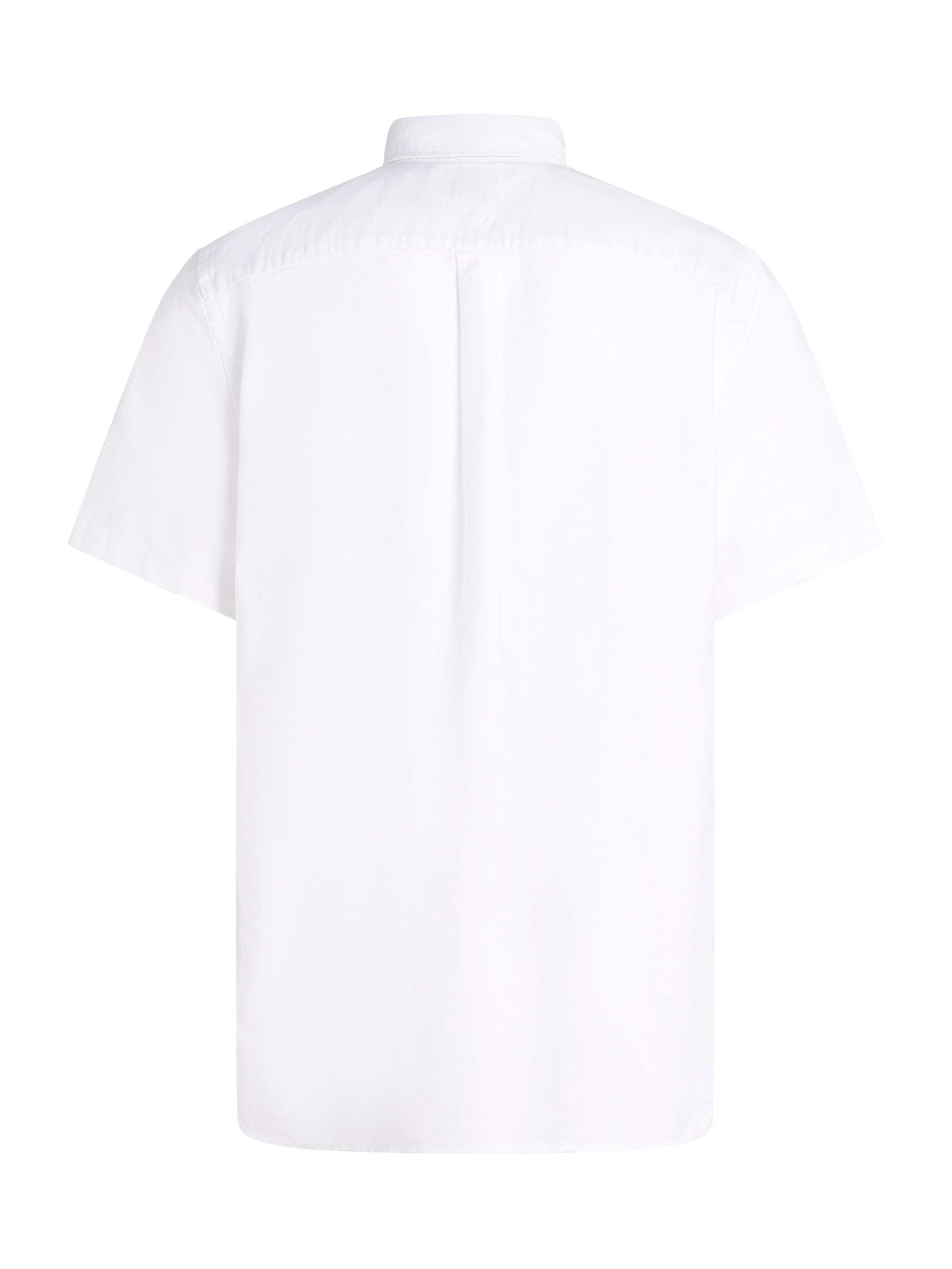 TOMMY HILFIGER Regular fit Button Up Shirt 'HERITAGE' in White