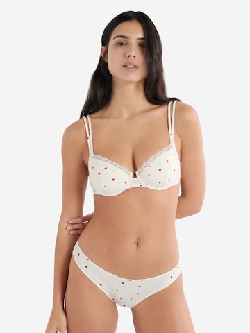 Invisible Soutien-gorge 'Vanity Gourman' ETAM en blanc