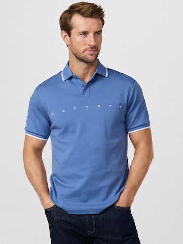 Maglietta 'Essential' di Hackett London in blu: frontale