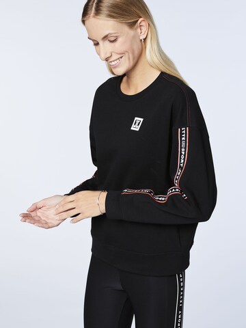 Jette Sport Sweatshirt in Black