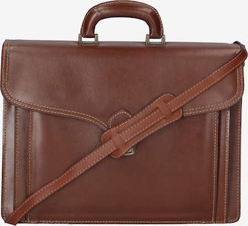 Gave Lux Document Bag in Brown: front