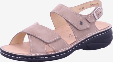 Finn Comfort Sandale 'LINOSA' in Beige: Vorderseite