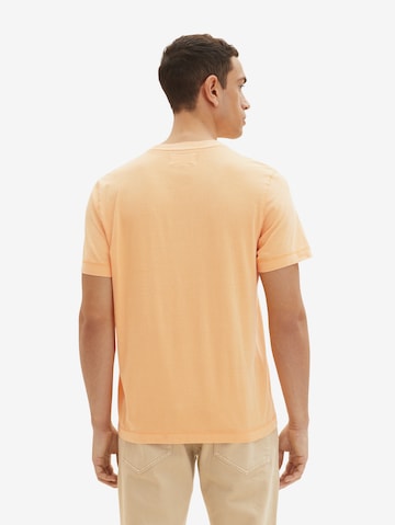 TOM TAILOR T-Shirt in Orange