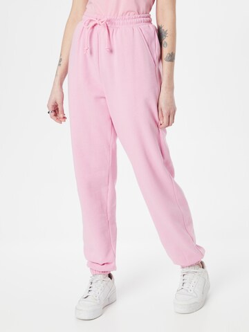 Effilé Pantalon Cotton On en rose : devant