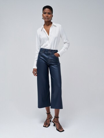 Salsa Jeans Wide leg Broek 'True' in Blauw