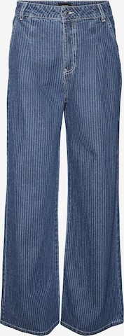 VERO MODA Wide leg Jeans 'KATHY EMMY' in Blauw: voorkant