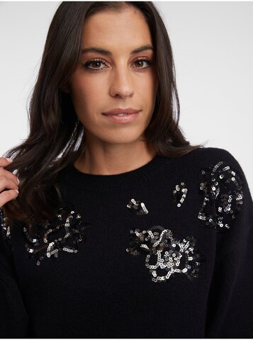 Orsay Pullover in Schwarz