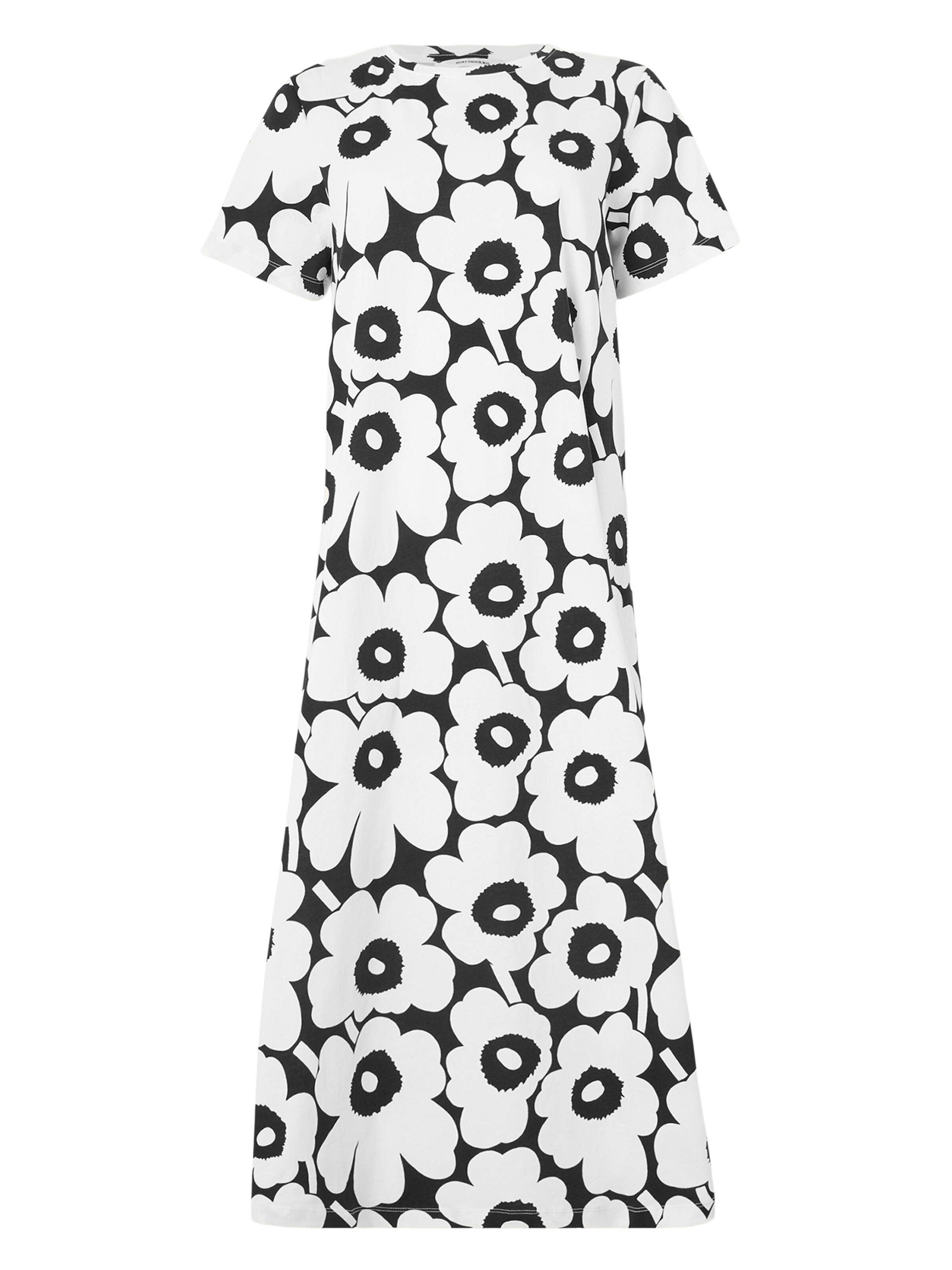 Marimekko Kleid 'PISTEINEN UNIKKO' in Schwarz: Vorderseite