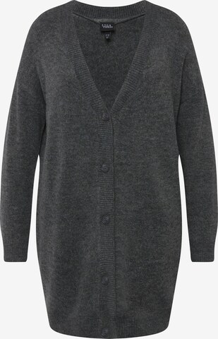 Cardigan Ulla Popken en noir : devant