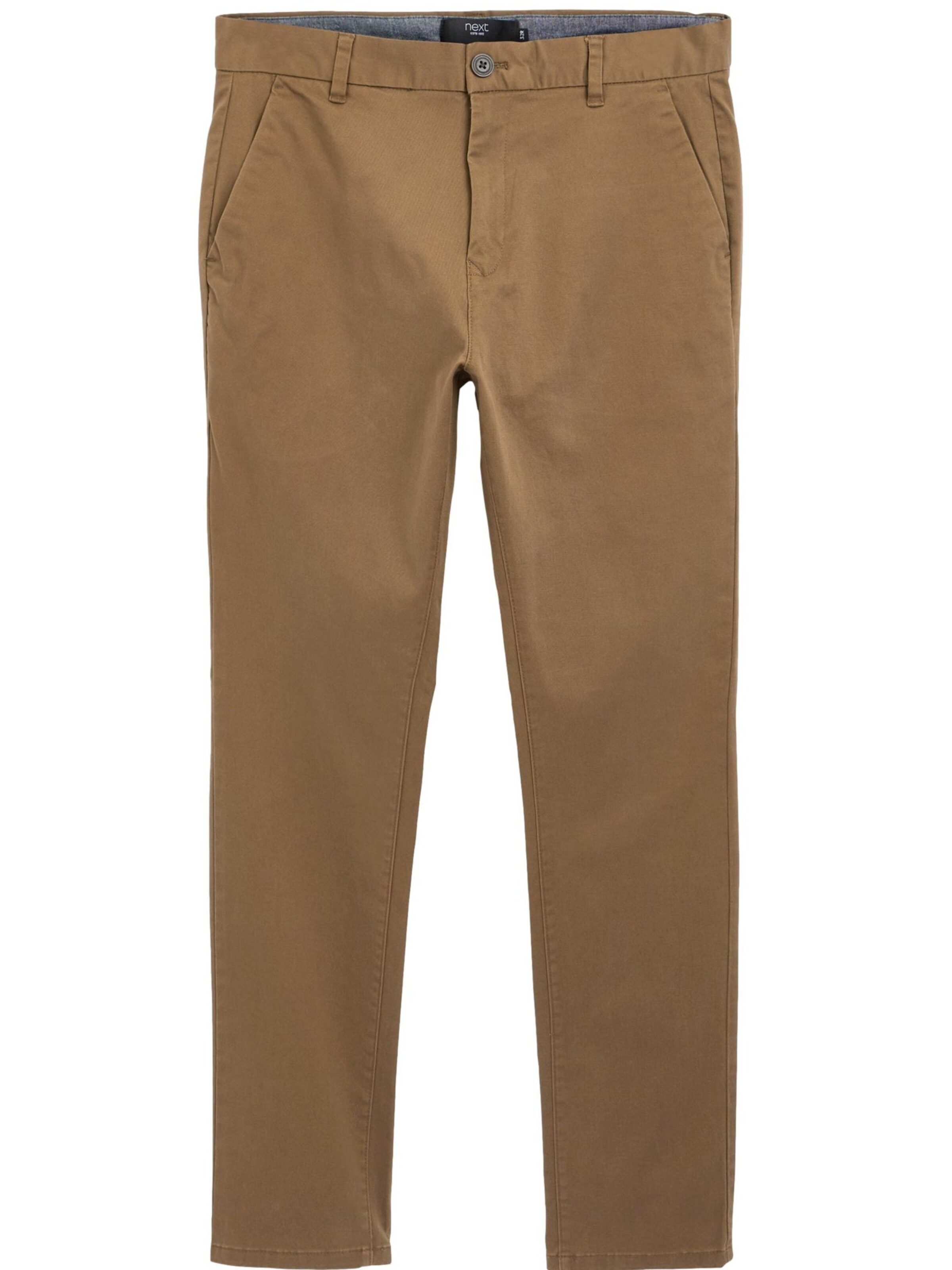 Next - Pantalón chino en marrón: frente