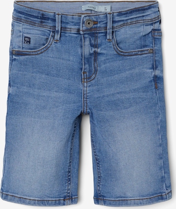 NAME IT Regular Jeans 'Silas' i blå: forside