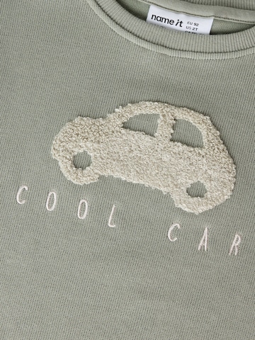 NAME IT - Sudadera 'NMMObear' en gris