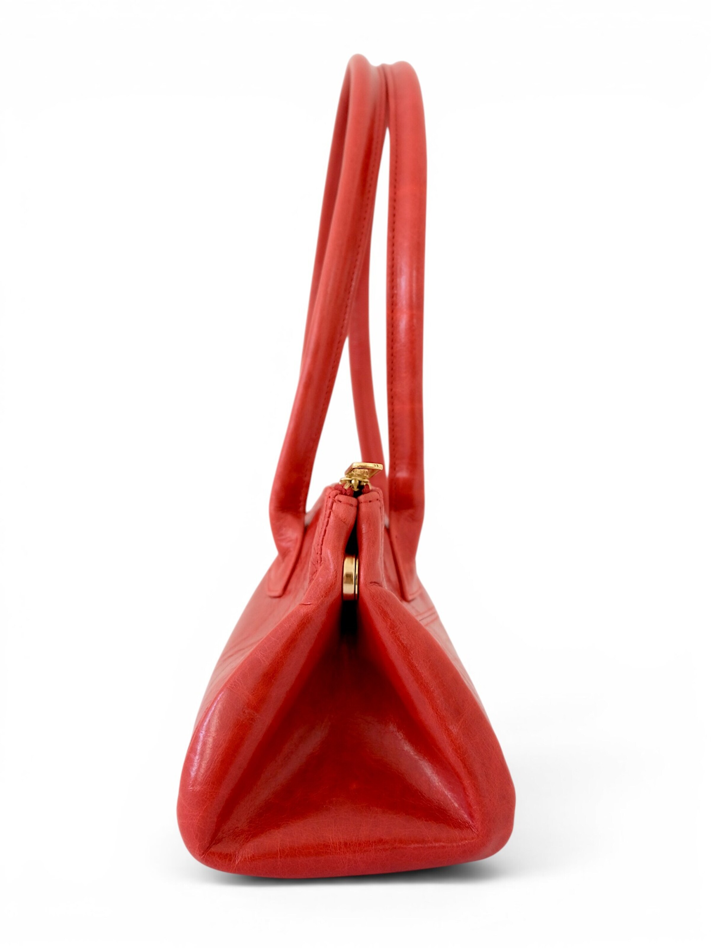 Atelier Medida Schultertasche 'East West Leather Bag'‌‌‌‌‌‌‌‌‌ in Rot