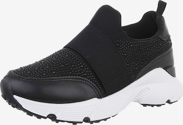 Ital-Design Sneakers in Black: front