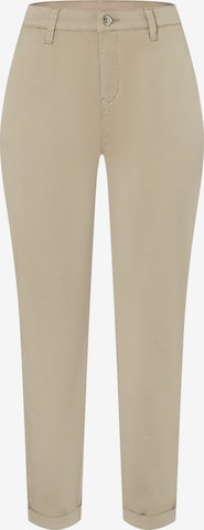 Pantalon chino MAC en marron : devant
