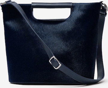 Gretchen Schultertasche 'Crocus' in Blau: Vorderseite