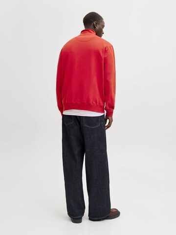 JACK & JONES Sweatshirt 'JORNorrebro' in Red