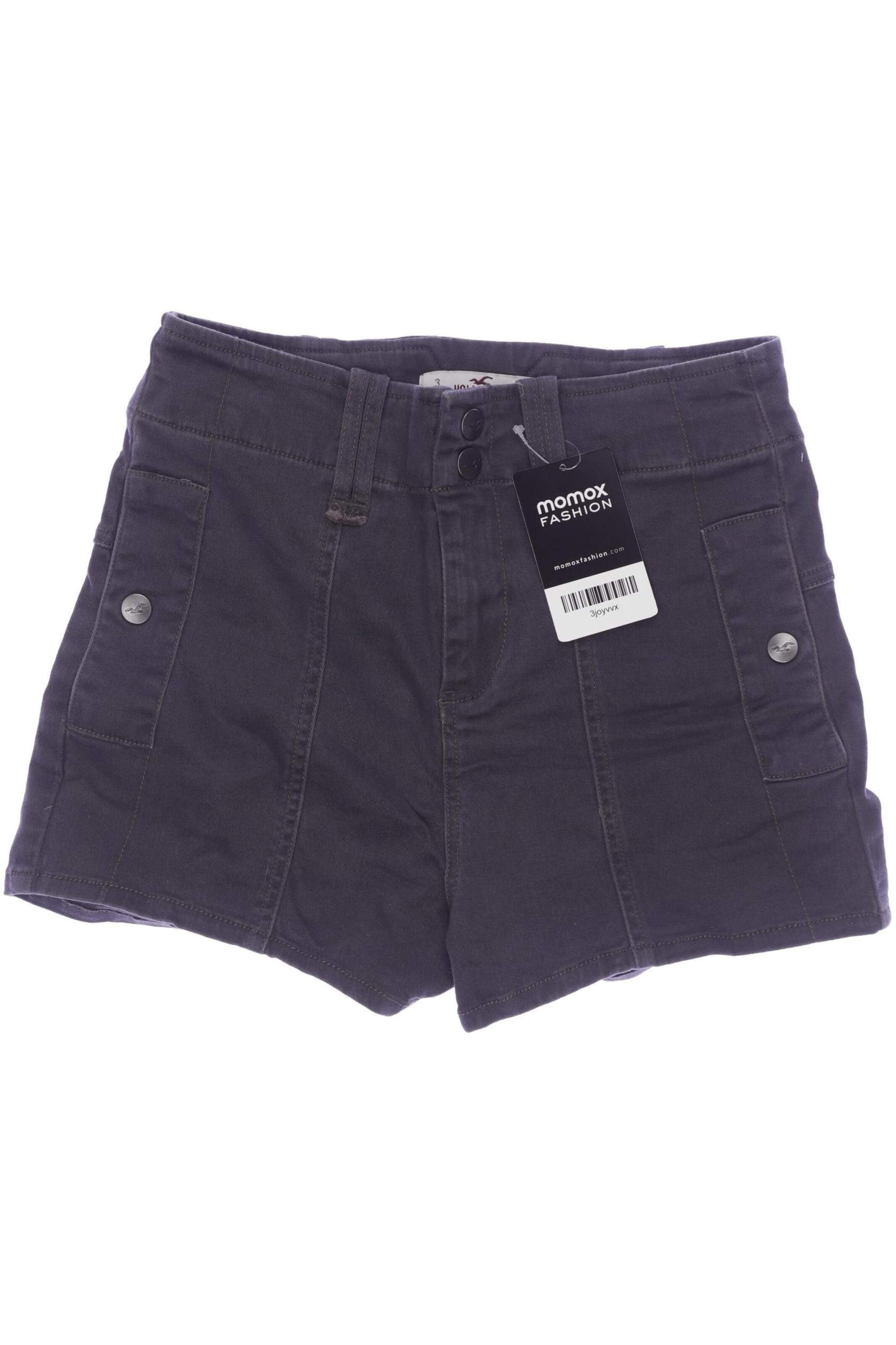 HOLLISTER Shorts in XS in Grey: front