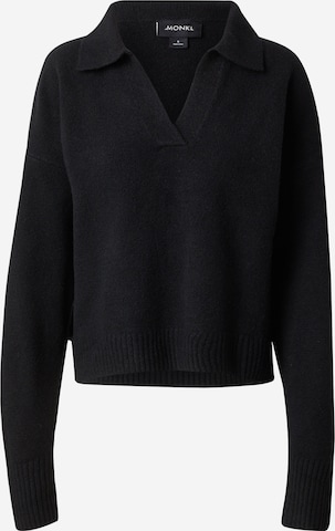 Monki Pullover in Schwarz: predná strana