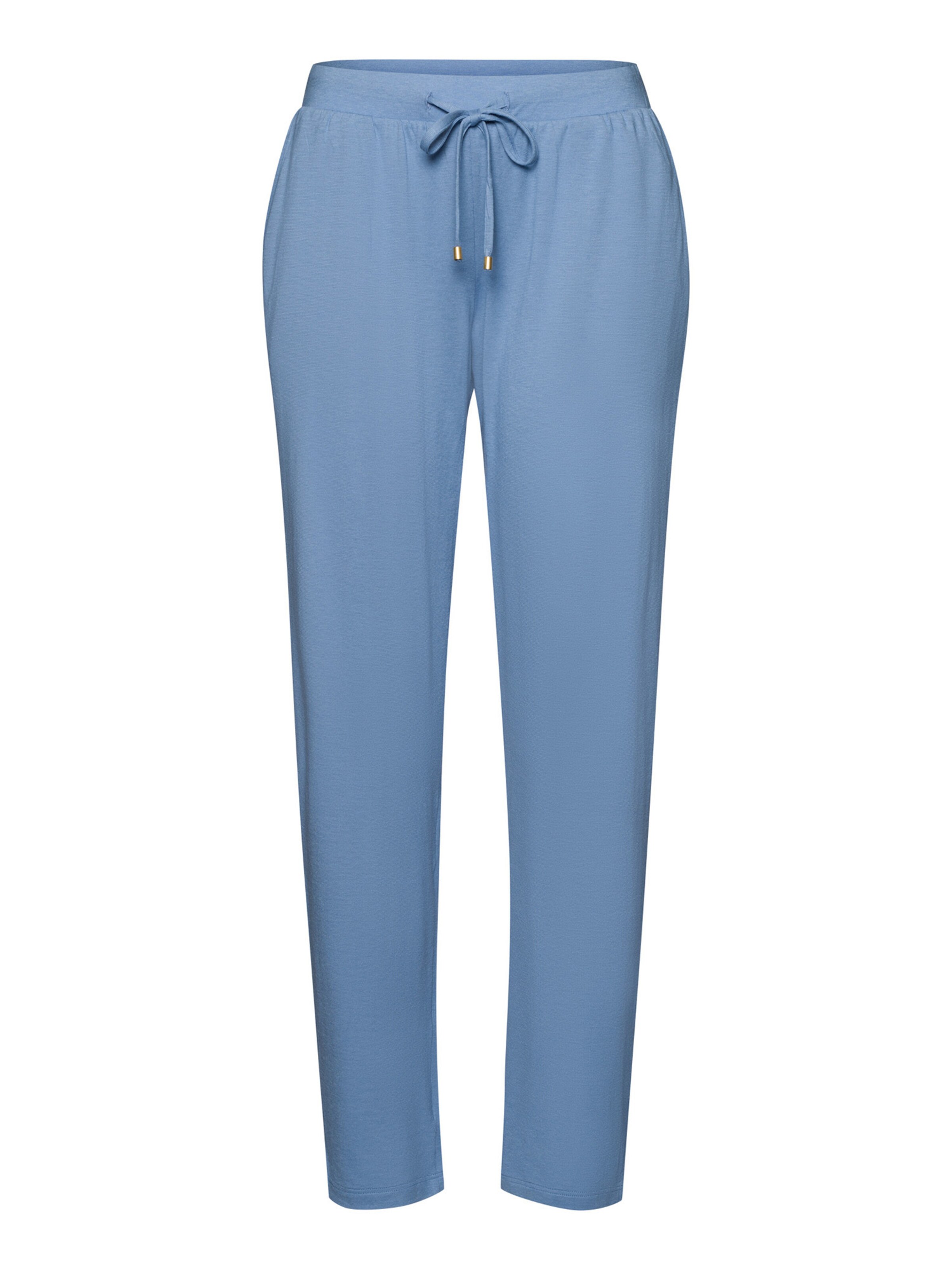 Pantalon de pyjama ' Sleep & Lounge ' Hanro en bleu : devant